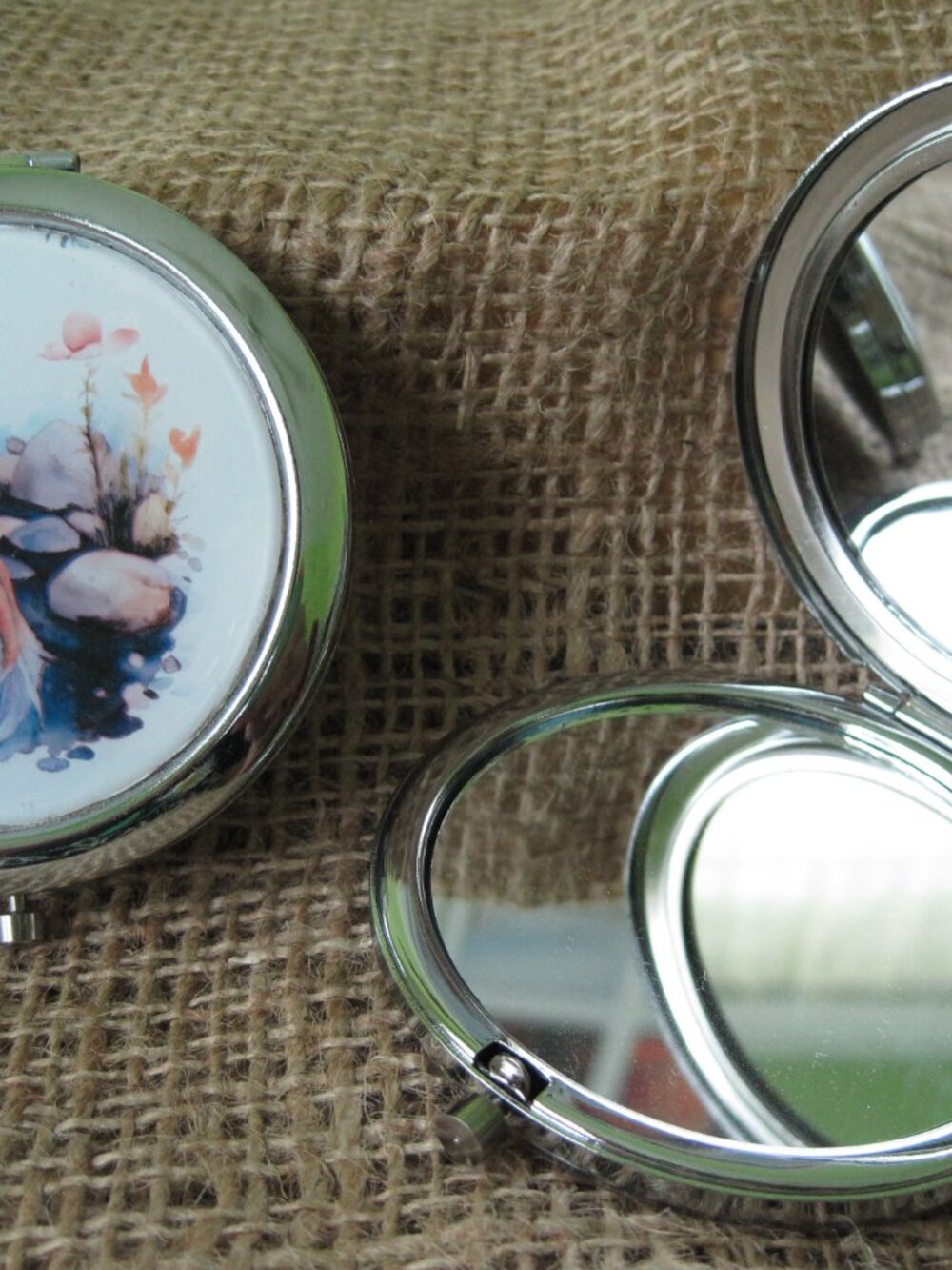Koi Fish Themed Compact/Pocket Mirror